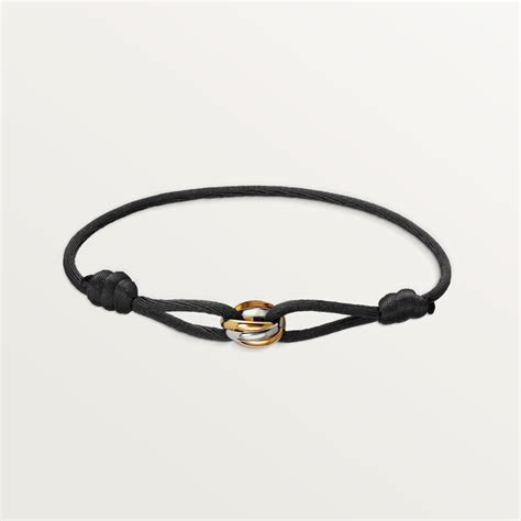 cartier trinity cord bracelet|cartier trinity bracelet men's.